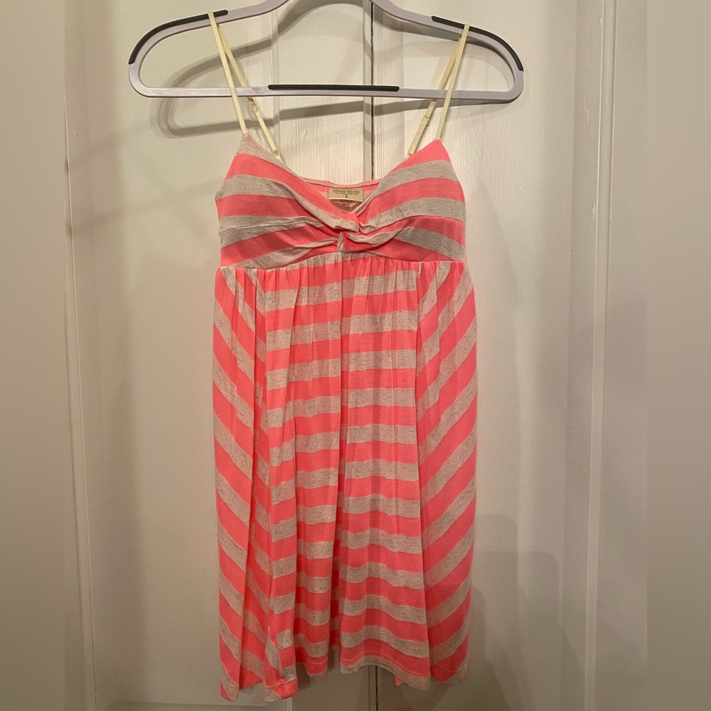 Pretty Good Neon Pink/Cream Dress S